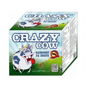 Ohnostroj Kompakt Crazy cow 36rán ráže 25mm